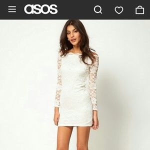 ASOS BODYCON LACE DRESS